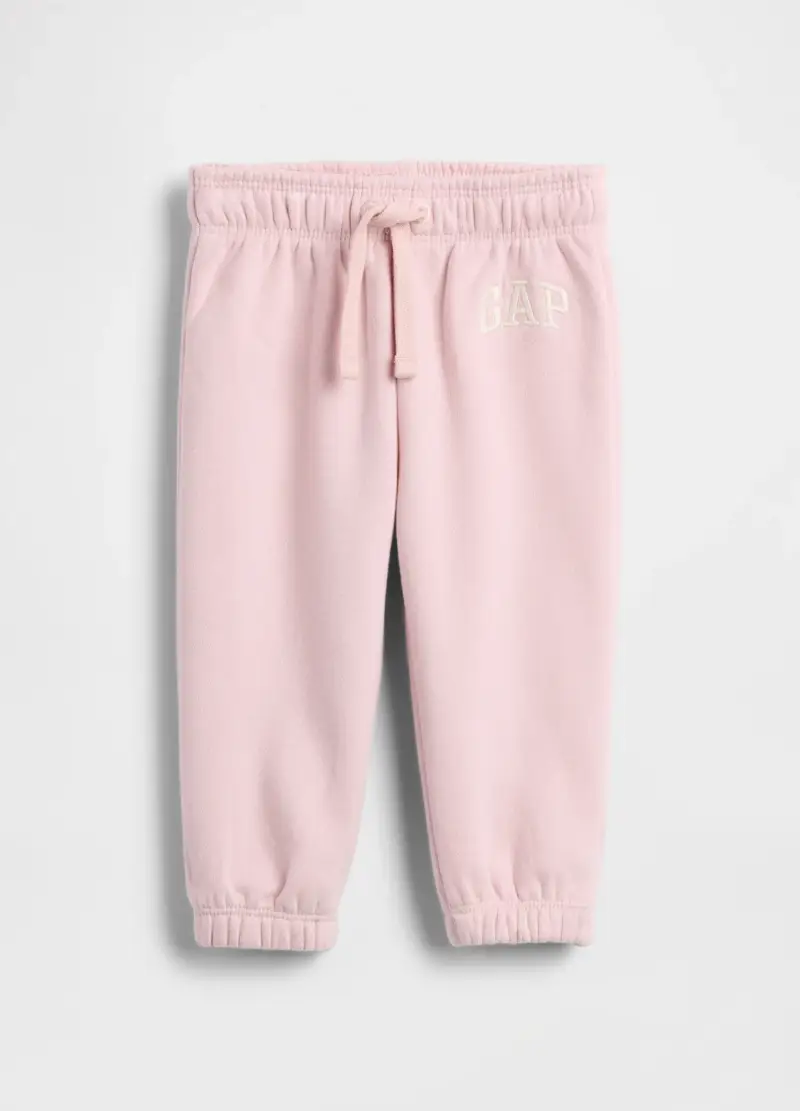Pantaloni In Misto Cotone, Unisex, Rosa
