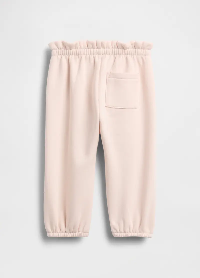 Pantaloni In Misto Cotone, Unisex, Rosa miniatura 2