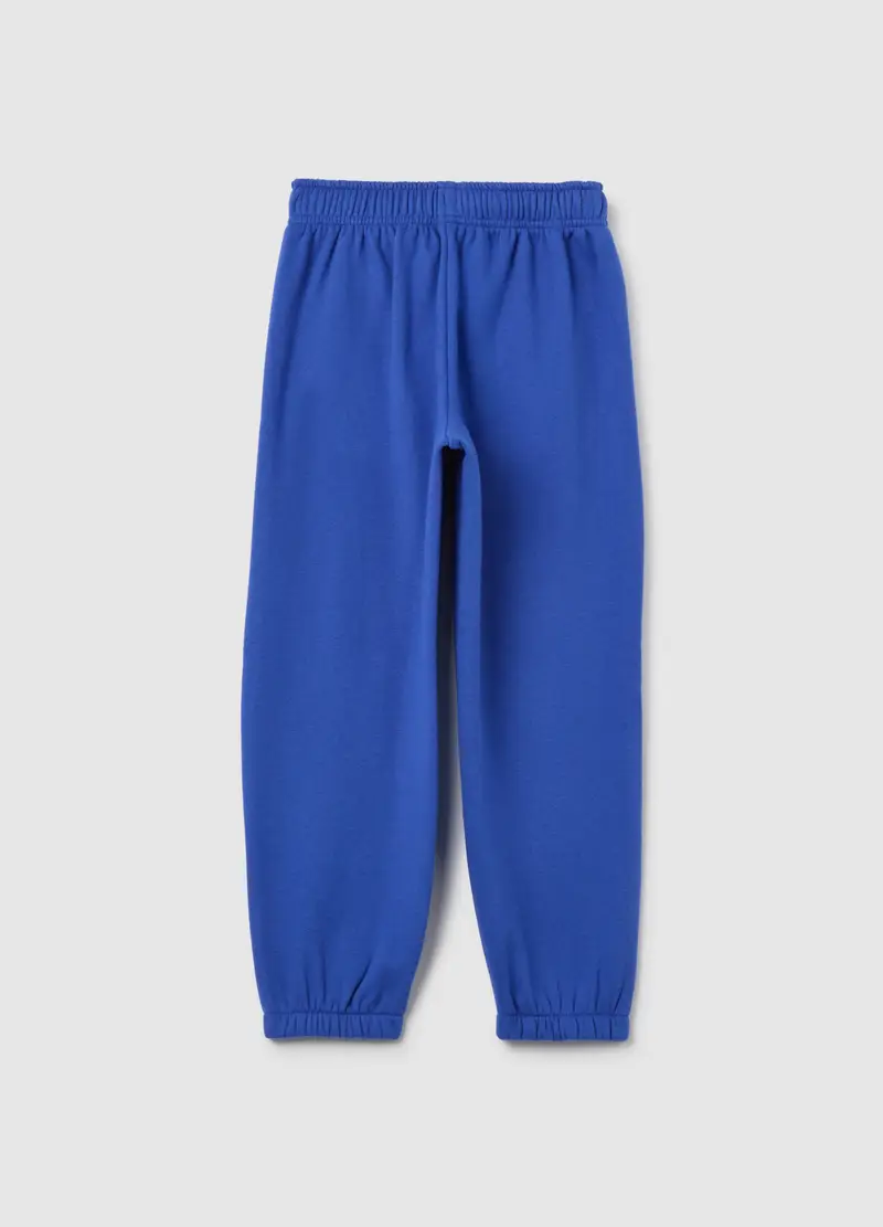 Pantaloni Jogger, Bambina, Blu miniatura 2