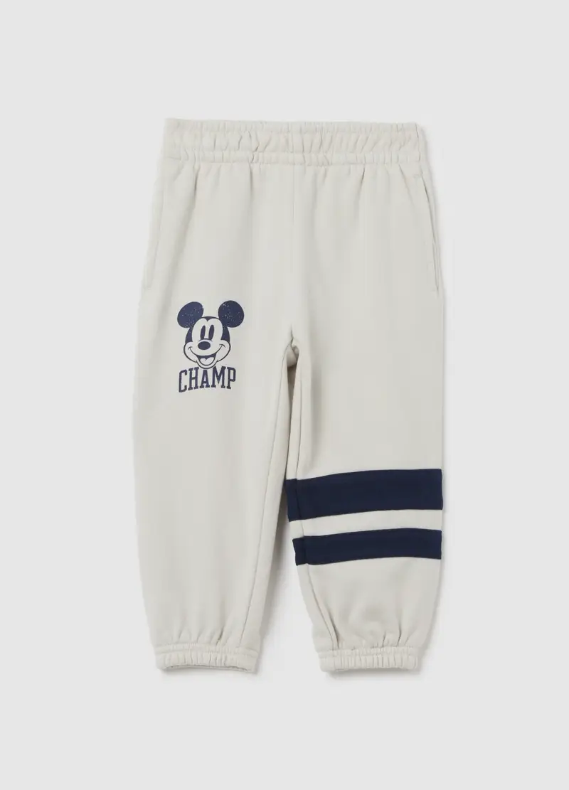 Gap Kids Pantaloni Jogger Grigio con Stampa Disney