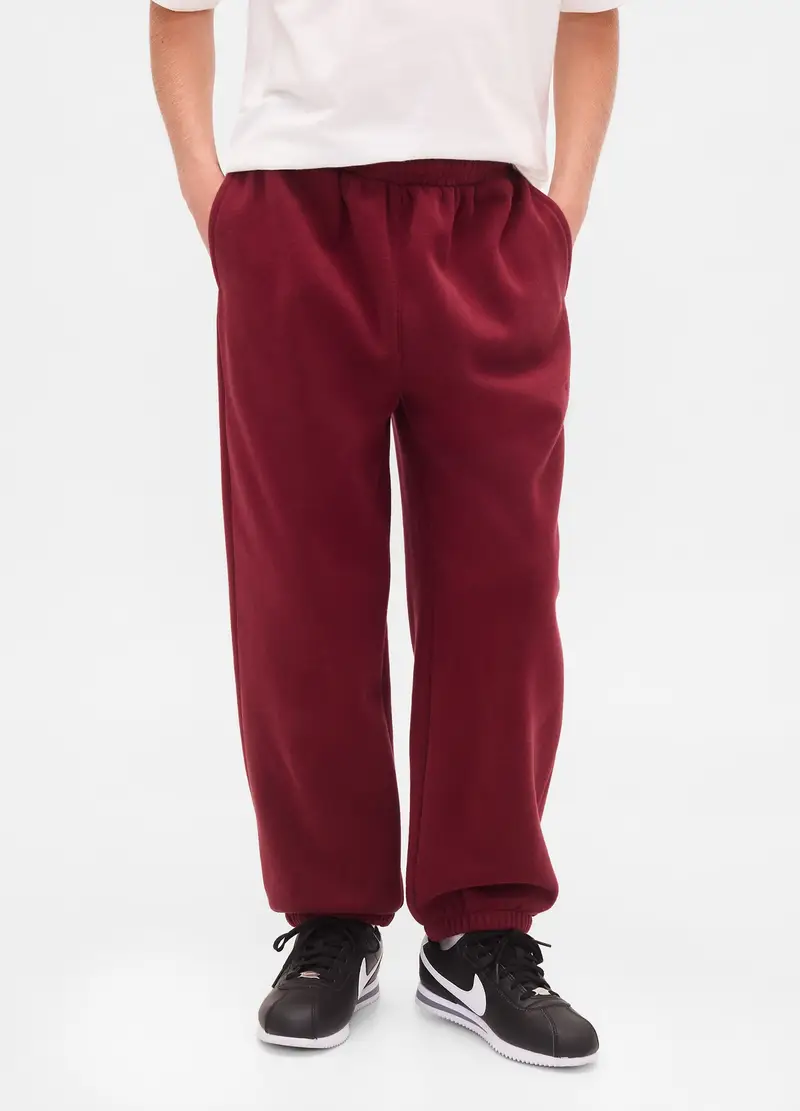 Pantaloni Jogger Rossi Per Ragazzo, Bambino, Rosso miniatura 2