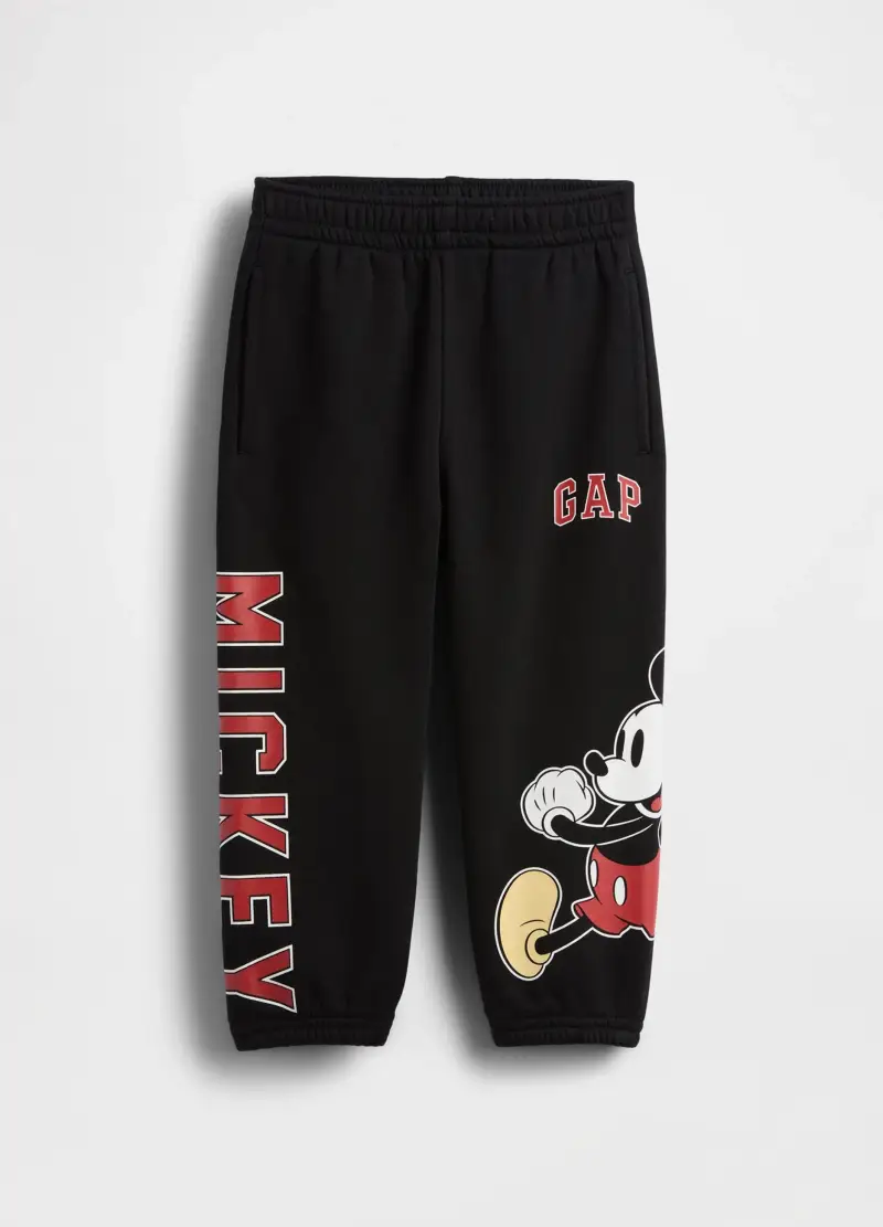 Pantaloni Neri Per Bambino In Cotone, Nero