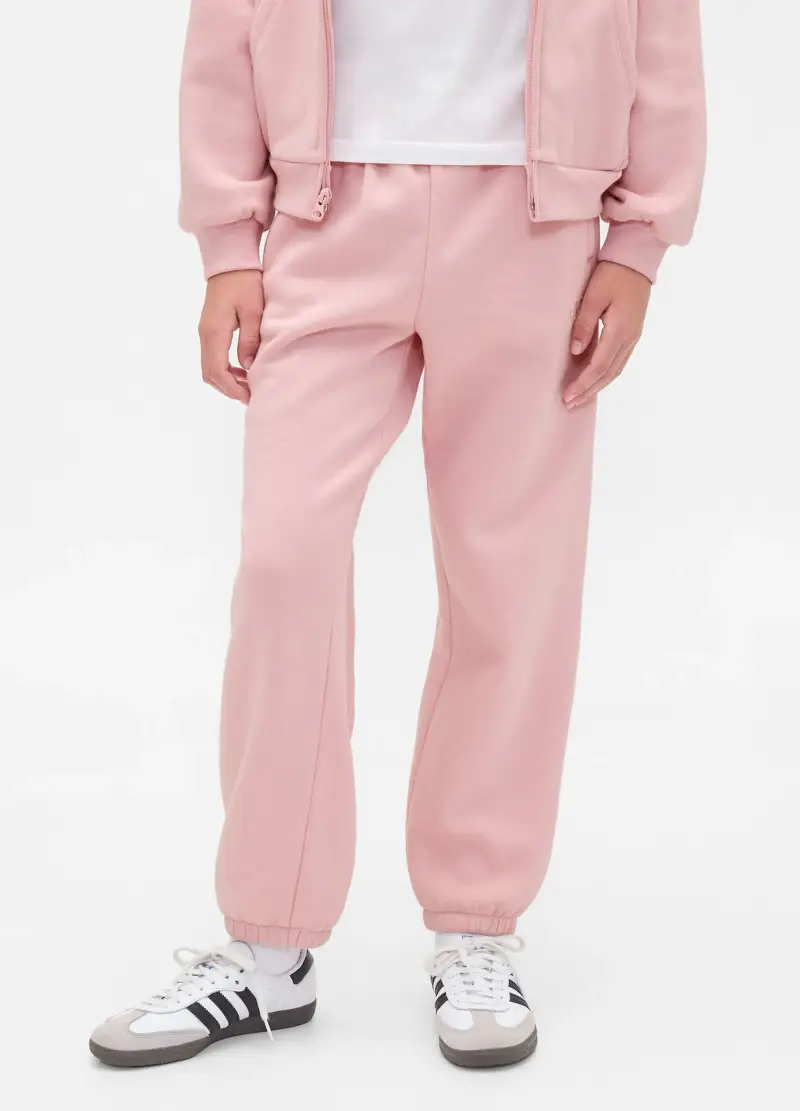 Pantaloni Rosa Active In Misto Cotone, Bambina, Rosa miniatura 2