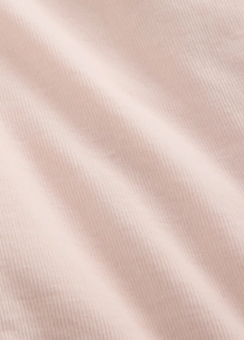 Pantaloni Rosa In Cotone Per Neonati, Unisex, Beige miniatura 3