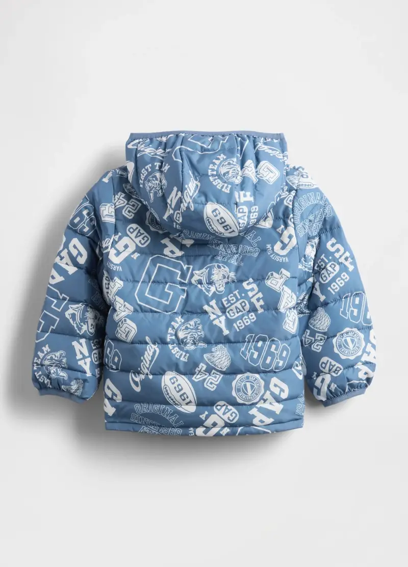 Piumino A Fantasia, Bambino, Azzurro miniatura 2