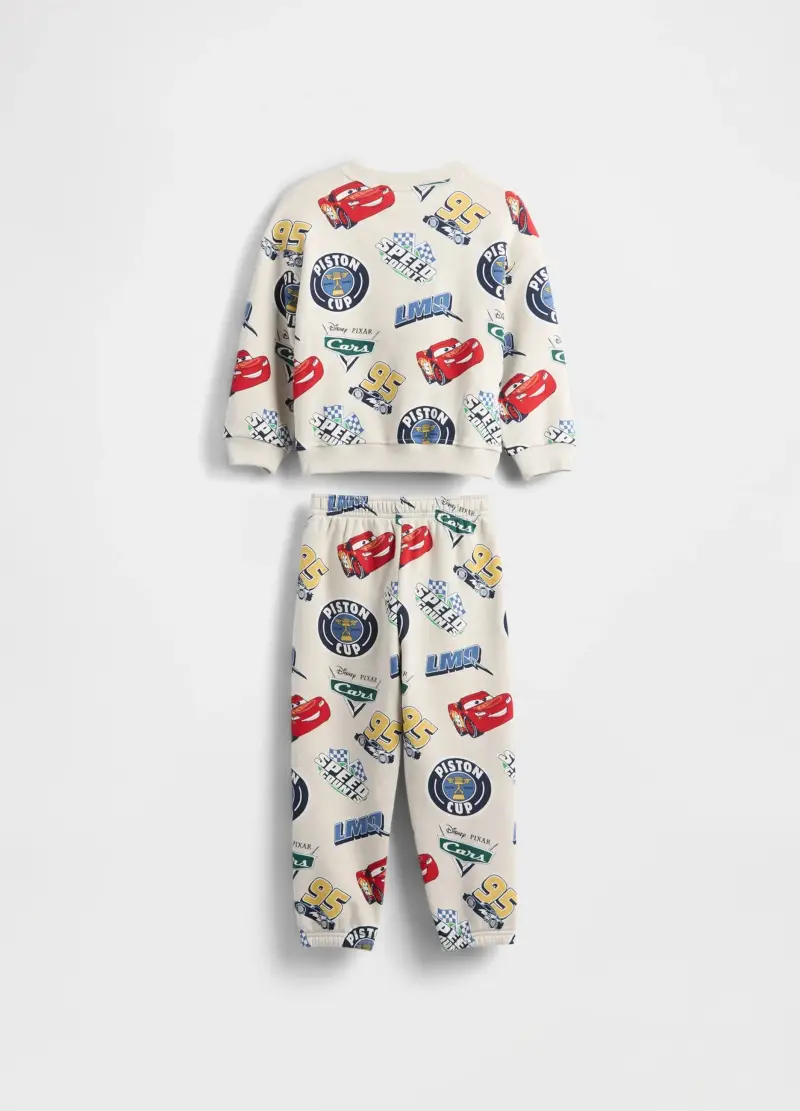 Set Beige Per Bambino In Cotone, Bianco miniatura 3