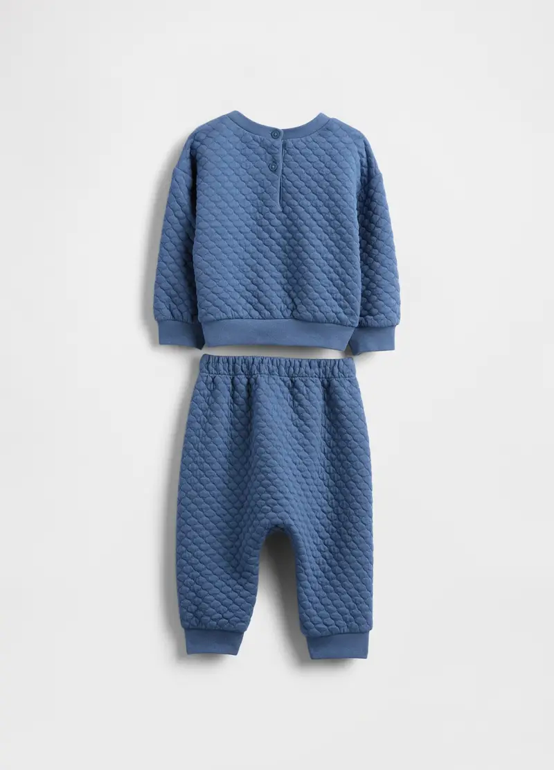 Set Blu Felpato Neoprene, Unisex, Blu miniatura 2