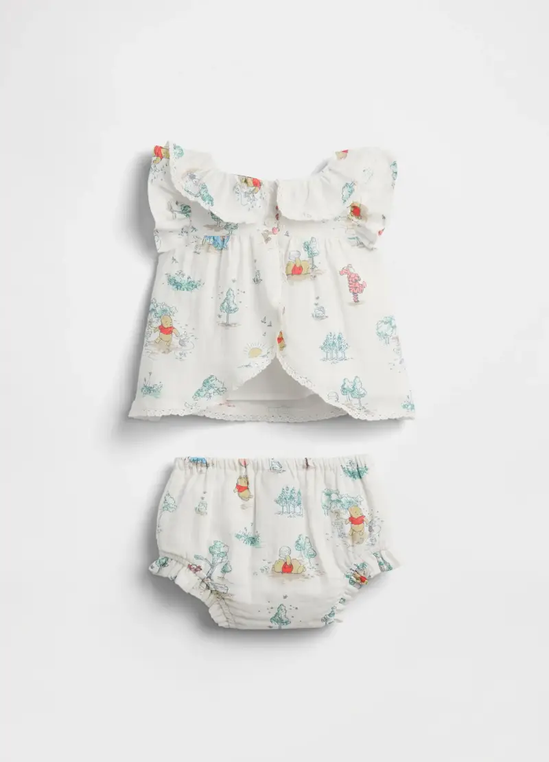 Set In Puro Cotone Multicolor Da Neonata Con Winnie-the-pooh, Unisex, Multicolor miniatura 3