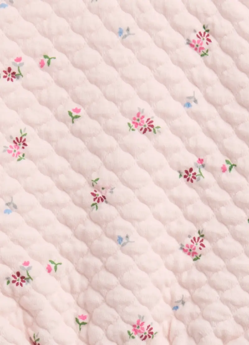 Set Rosa Trapuntato Per Neonato, Unisex, Rosa miniatura 3