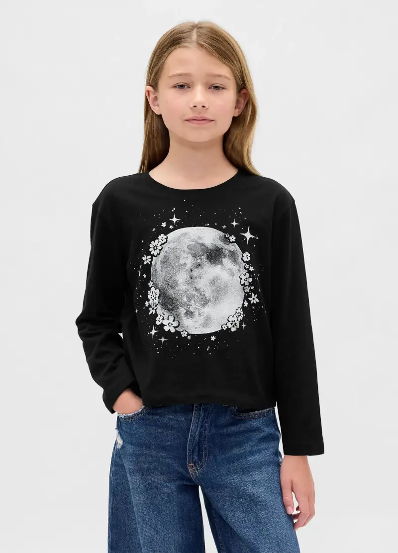 GAP KIDS T-shirt Bambina Nero 3970732