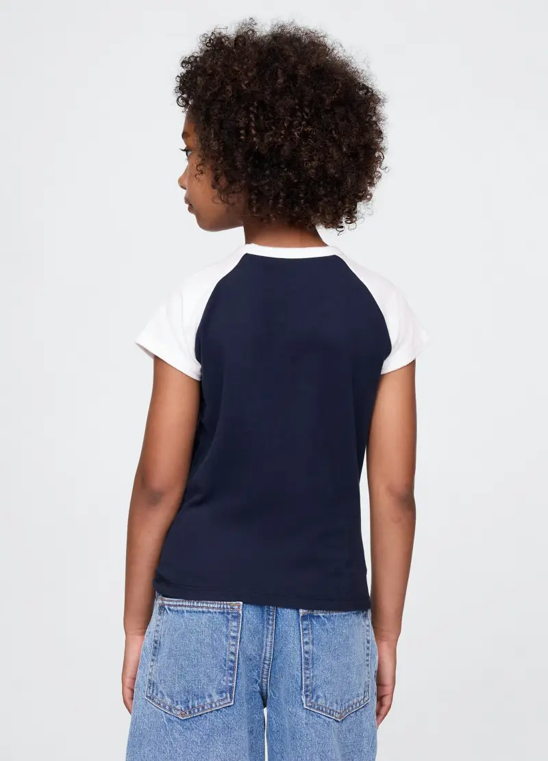 GAP KIDS T-shirt Bambina Blu 3755721 miniatura 2