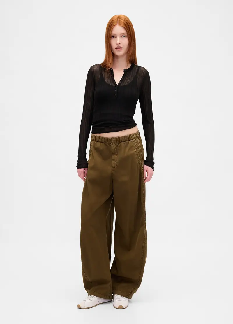 Maglione Con Dettagli Trasparenti, Donna, Nero miniatura 3