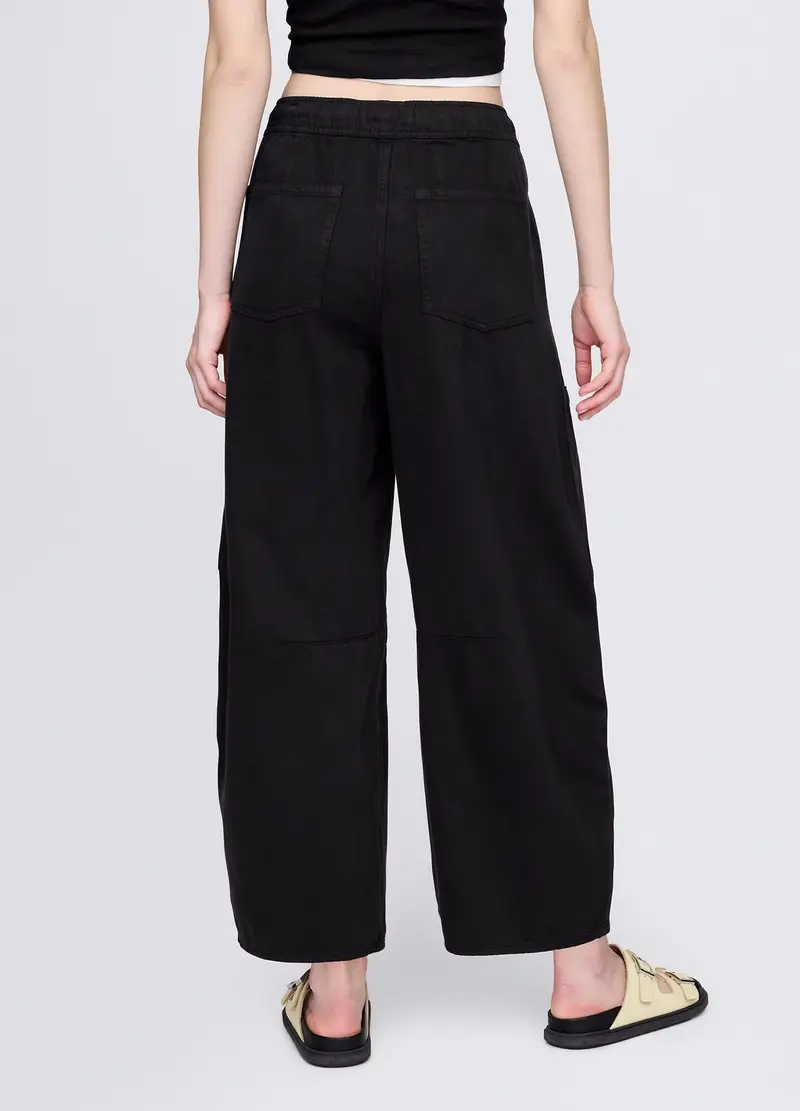 GAP Pantaloni cargo Donna Nero 1069382 miniatura 2