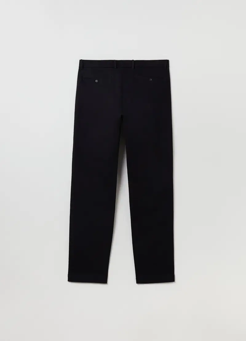 GAP, Pantaloni Chino Skinny Fit In Cotone Stretch, Uomo, Nero, Taglia: 28 x 30 miniatura 2