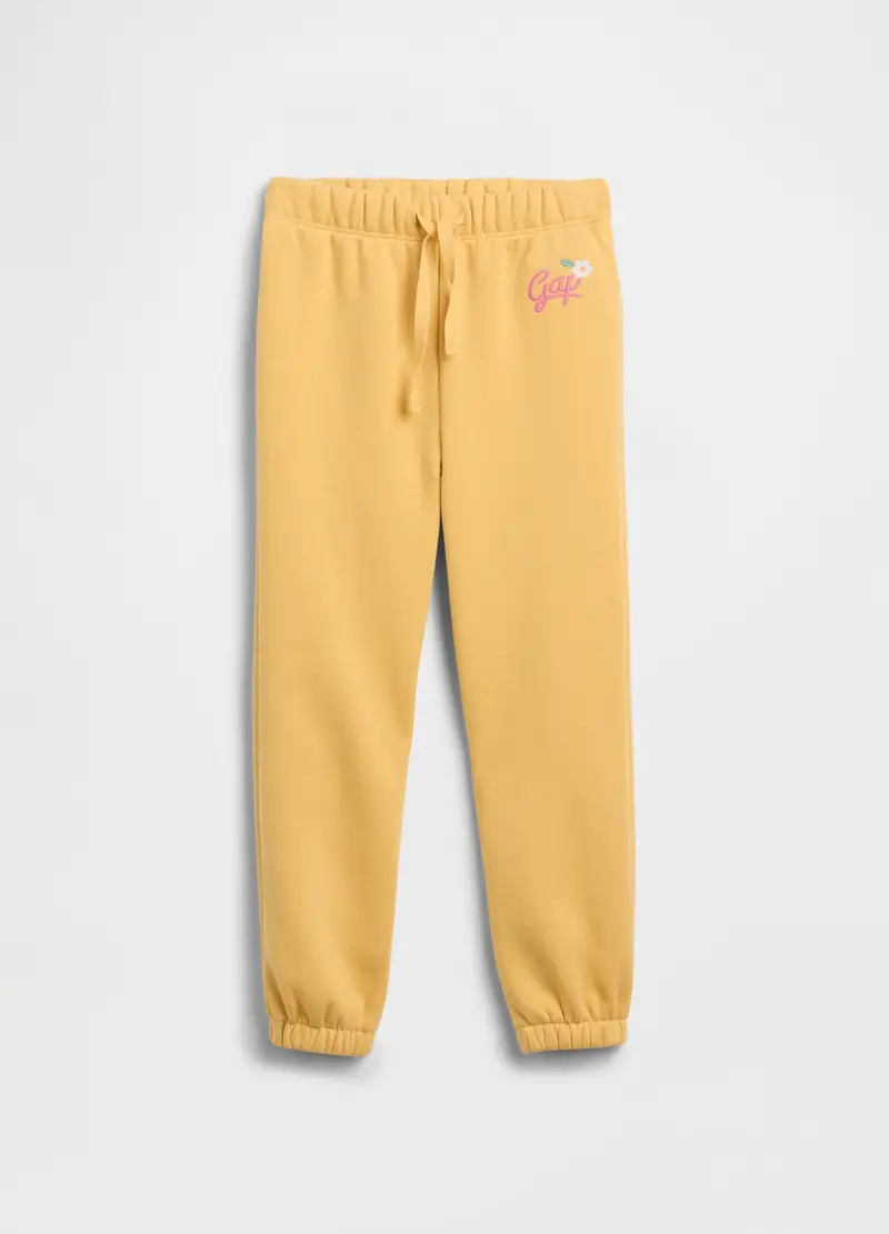 Pantaloni gialli per bambina, Bambina, Arancione/Giallo