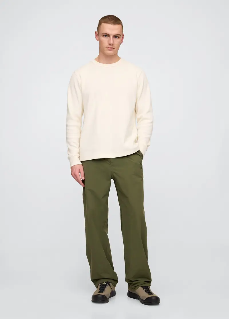 GAP, Pantaloni Regular Verdi Gap, Uomo, Verde, Taglia: XS