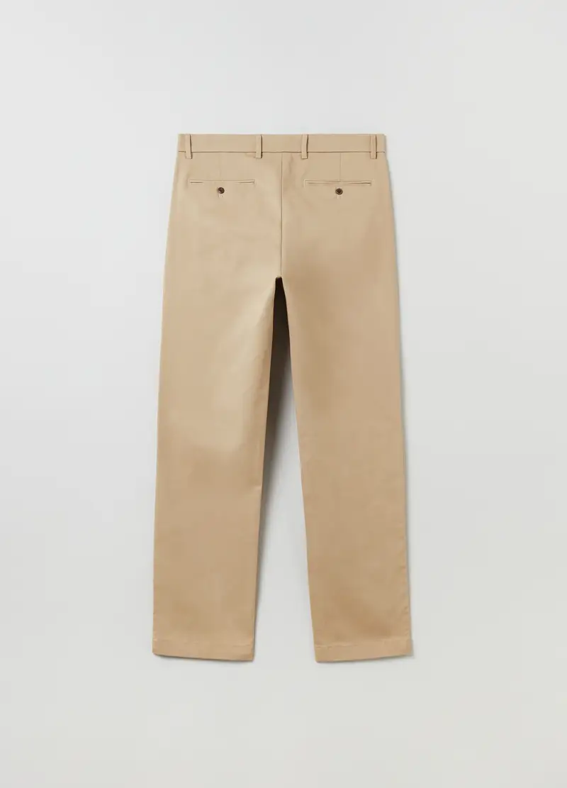 GAP, Pantaloni Slim Fit In Cotone Stretch, Uomo, Marrone, Taglia: 28 x 30 miniatura 2