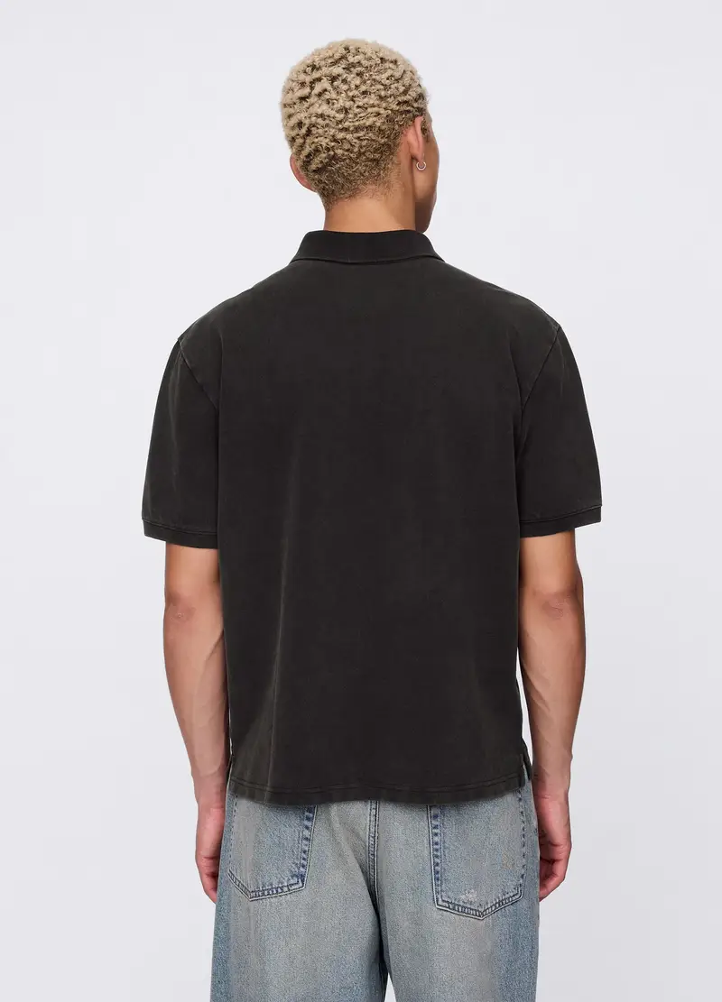 OVS Polo Uomo Nero 976235 miniatura 2