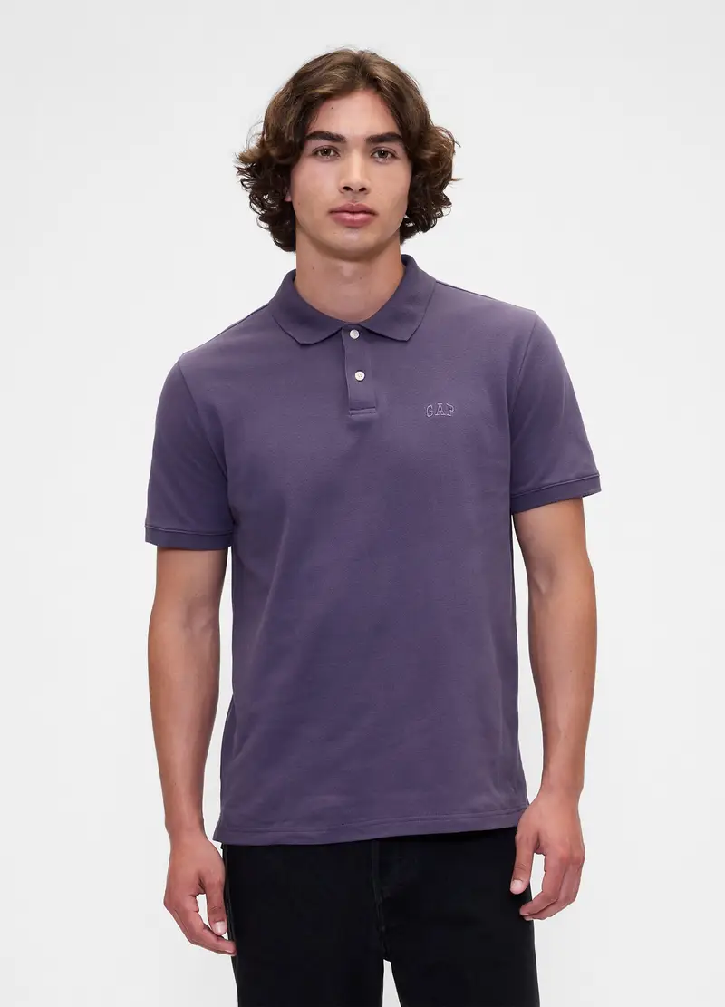GAP Polo Uomo Viola 3978451