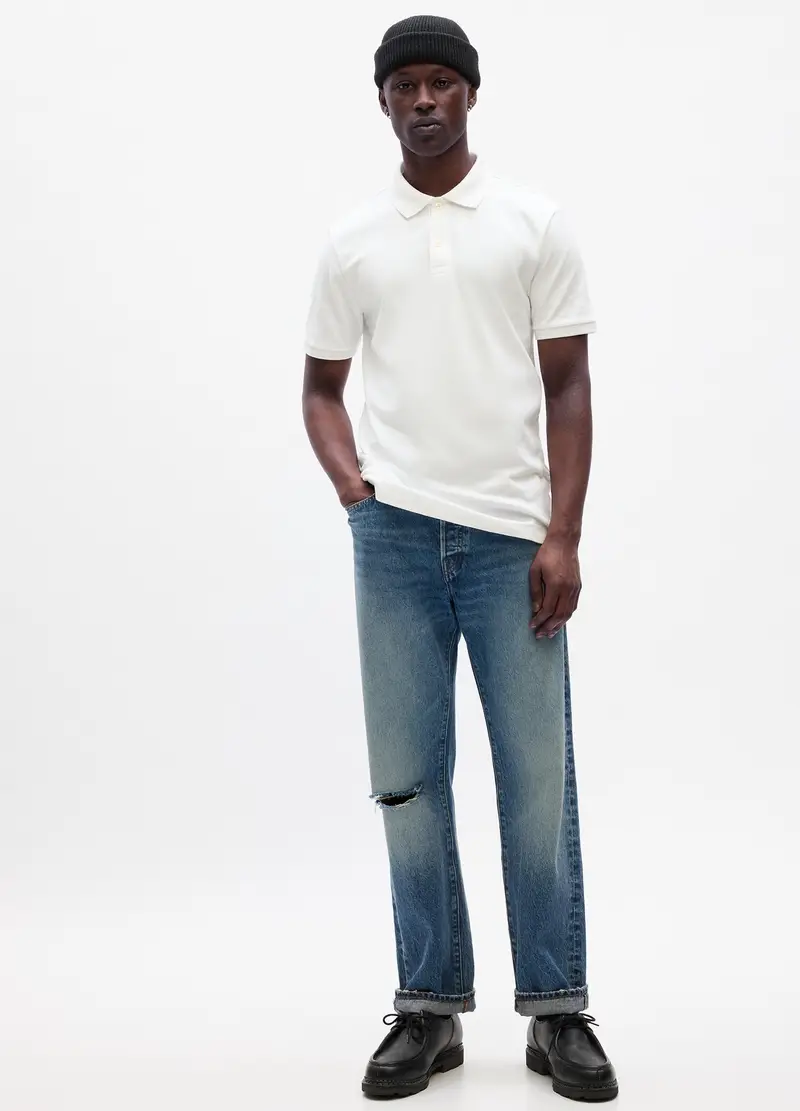 GAP Polo Uomo Bianco 4133865