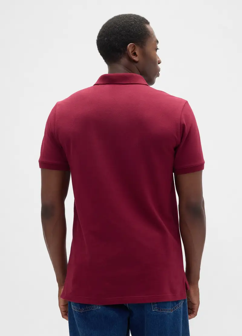 GAP Polo Uomo Rosso 3488850 miniatura 2