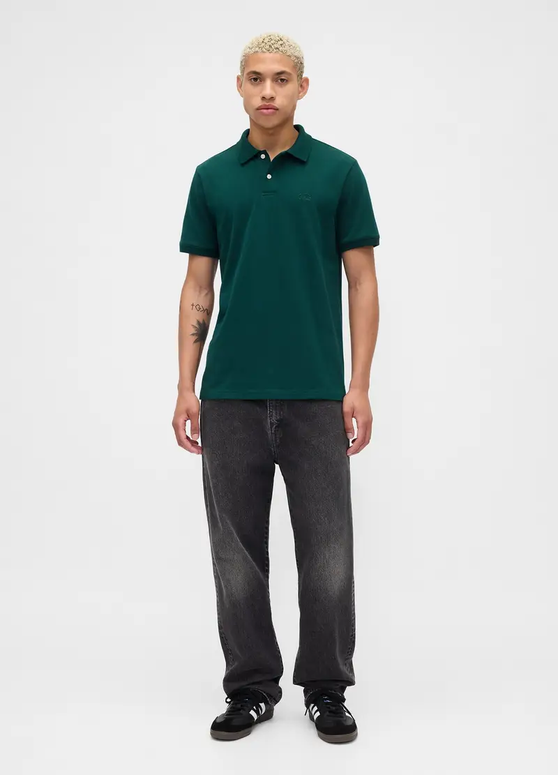 GAP Polo Uomo Verde 3488851 miniatura 3