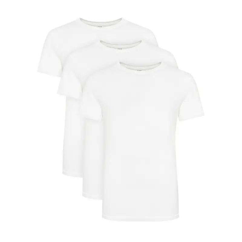 Set di t-shirt 701127-01 Bianco Regular Fit