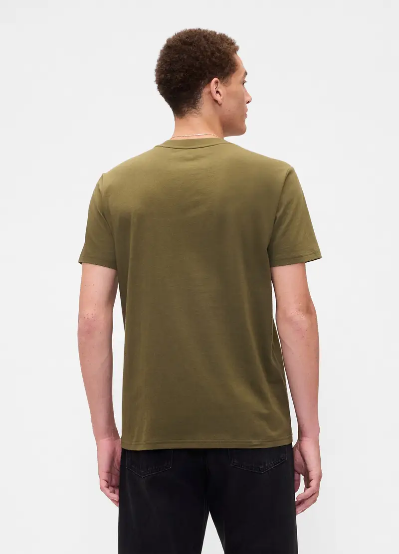 GAP T-shirt Uomo Verde 4330839 miniatura 2