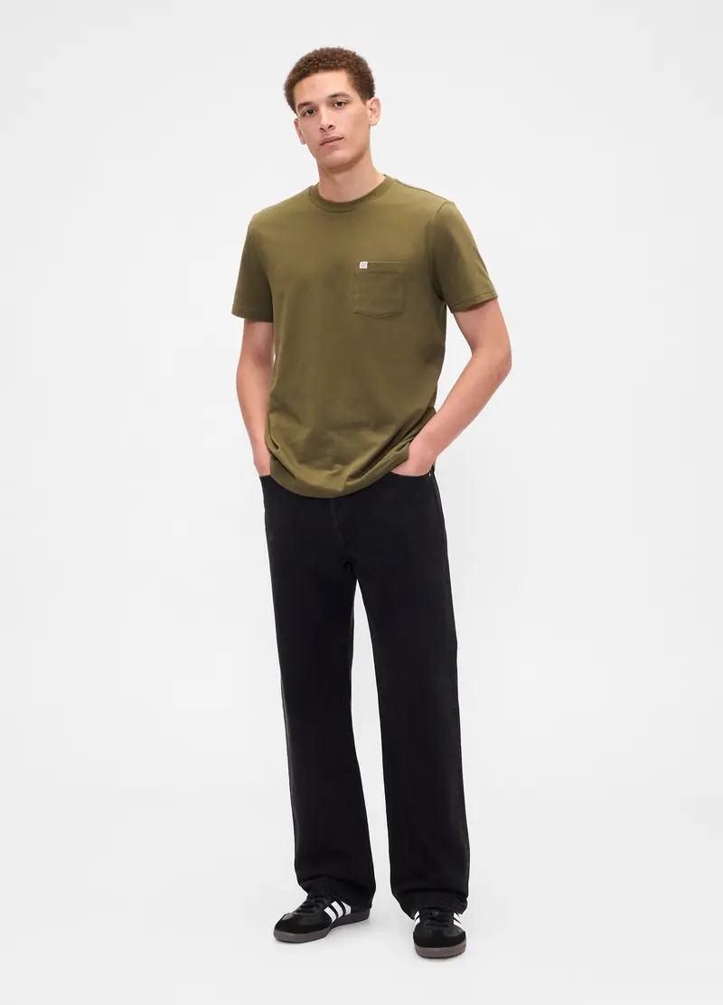 GAP T-shirt Uomo Verde 4330839 miniatura 3