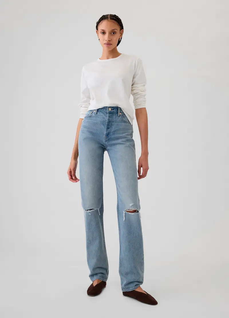 GAP T-shirt Donna Bianco 3978465 miniatura 2