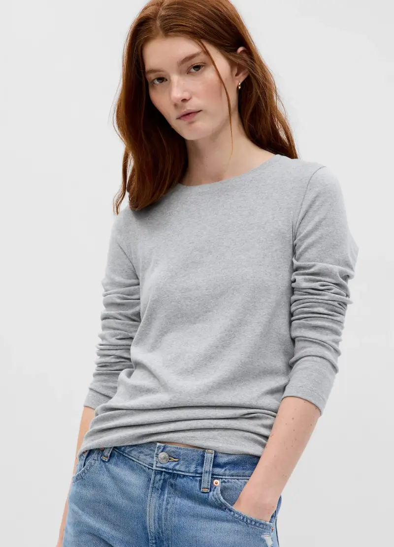 GAP T-shirt Donna Grigio 4133867