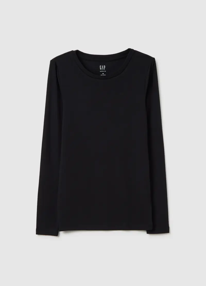 GAP T-shirt Donna Nero 991590 miniatura 2