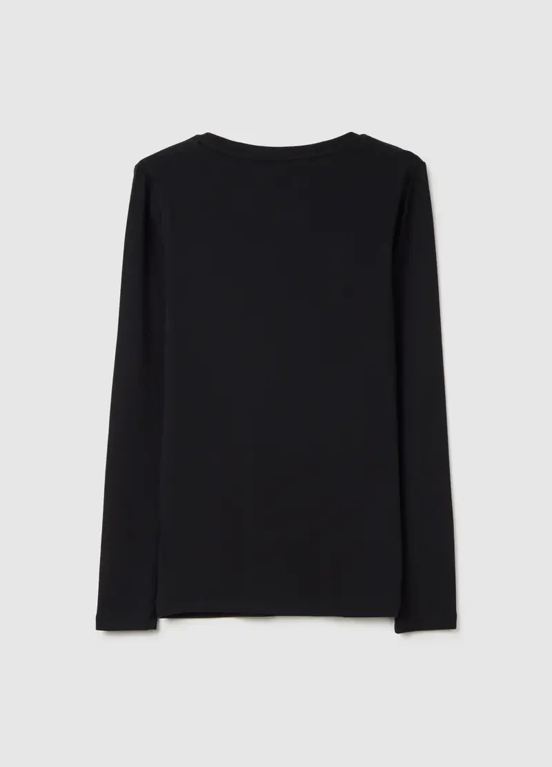 GAP T-shirt Donna Nero 991590 miniatura 3