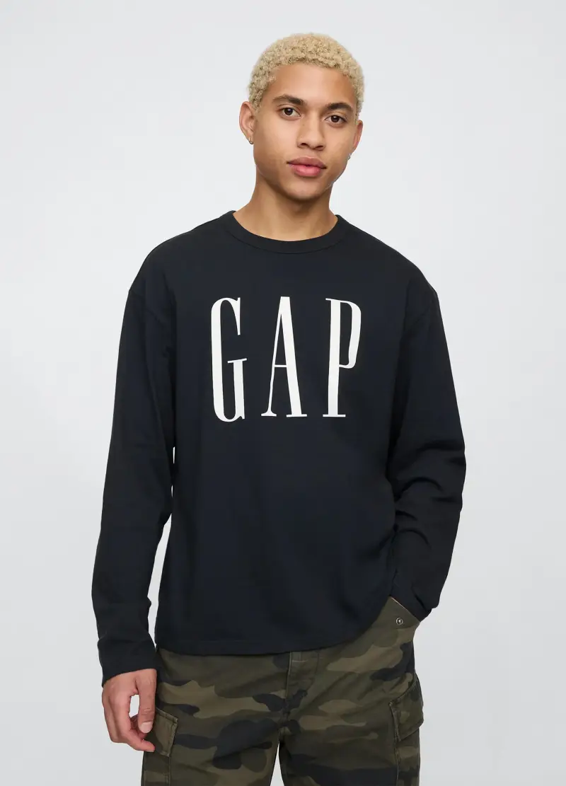 GAP T-shirt Nero 2833887