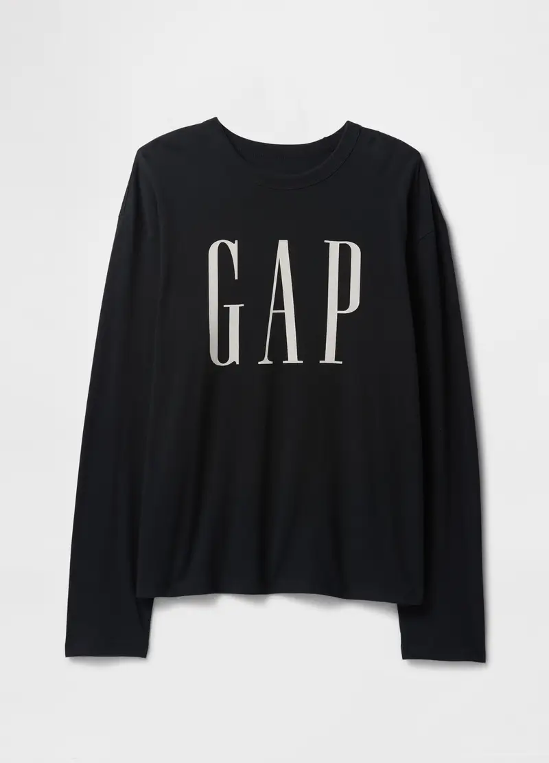 GAP T-shirt Uomo Nero 1994418 miniatura 3