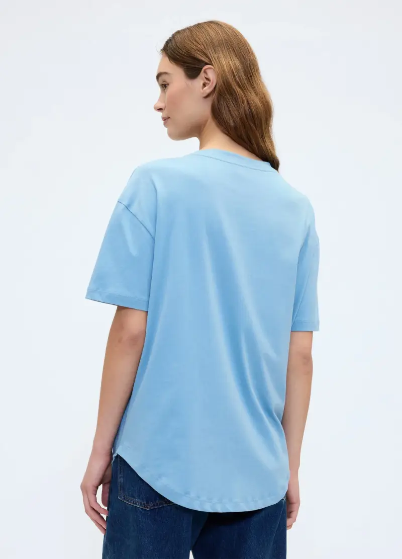 GAP T-shirt Donna Azzurro 3488907 miniatura 2