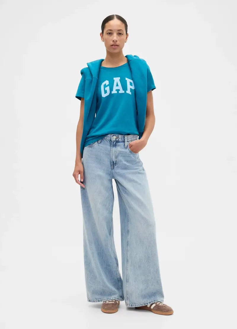 GAP T-shirt Donna Blu 3672596 miniatura 2