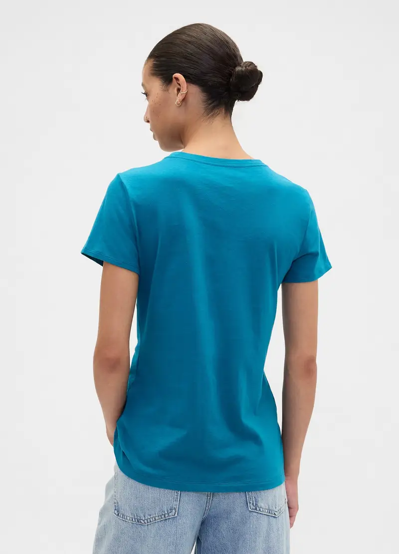 GAP T-shirt Donna Blu 3672596 miniatura 3