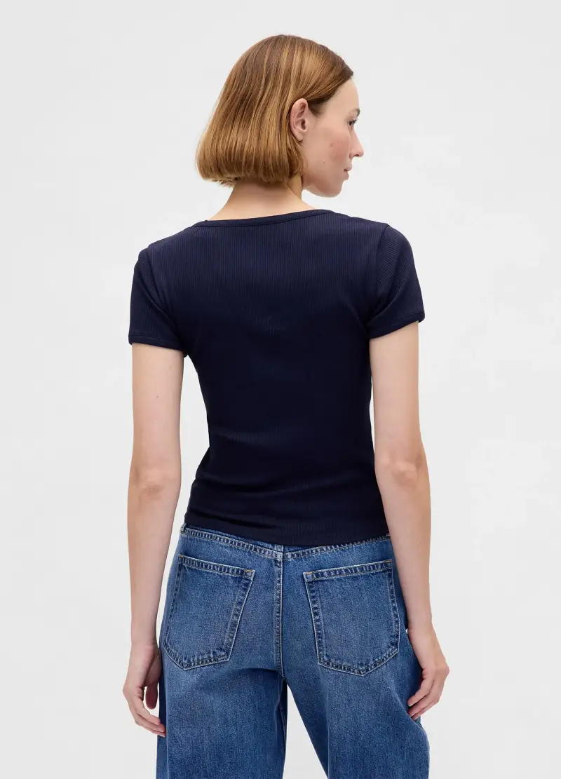 GAP T-shirt Donna Blu 3488910 miniatura 2