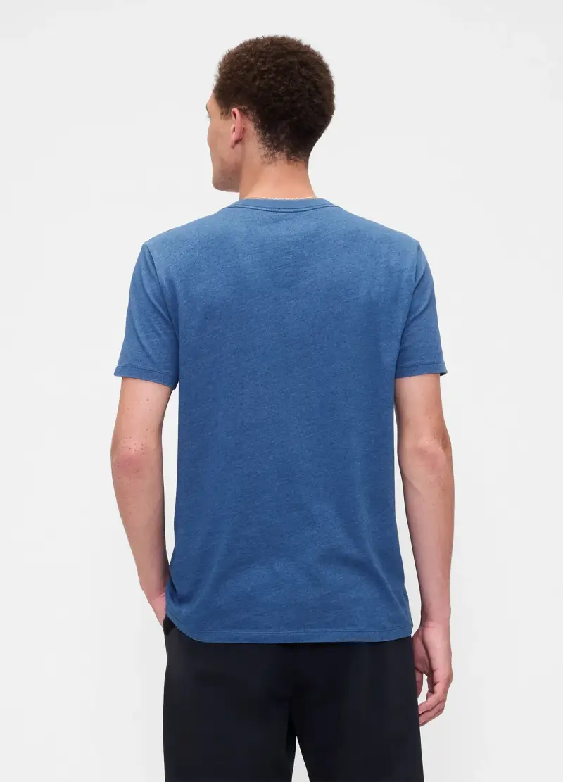 GAP T-shirt Uomo Blu 3488861 miniatura 2