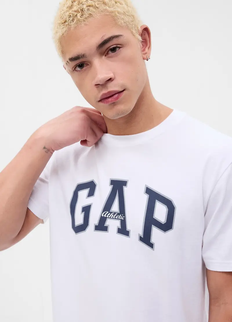 GAP T-shirt Uomo Bianco 2616541 miniatura 2