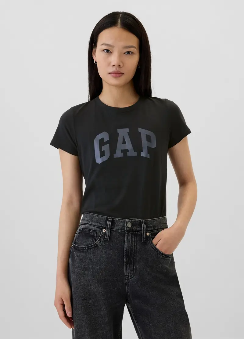 GAP T-shirt Donna Nero 975593