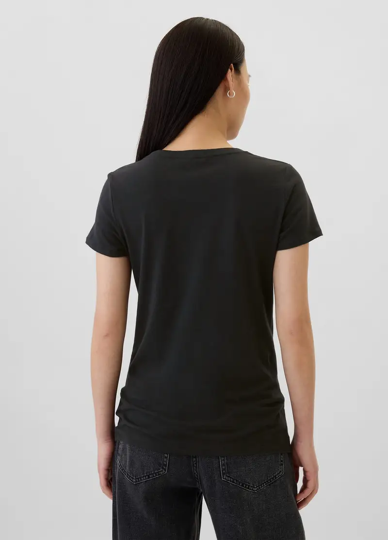 OVS T-shirt Donna Nero 975593 miniatura 2