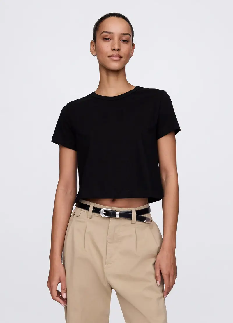 GAP T-shirt Donna Nero 1069406