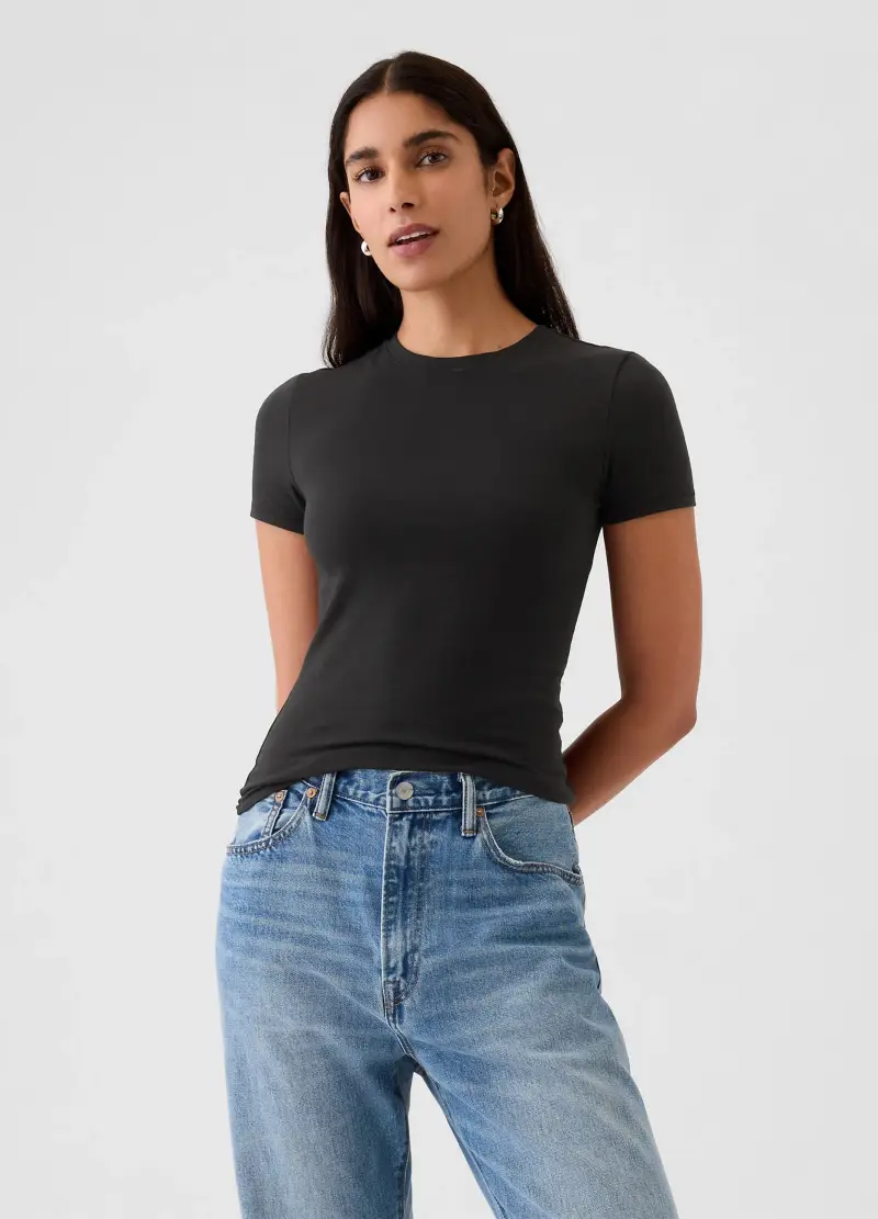 GAP T-shirt Donna Nero 3961007