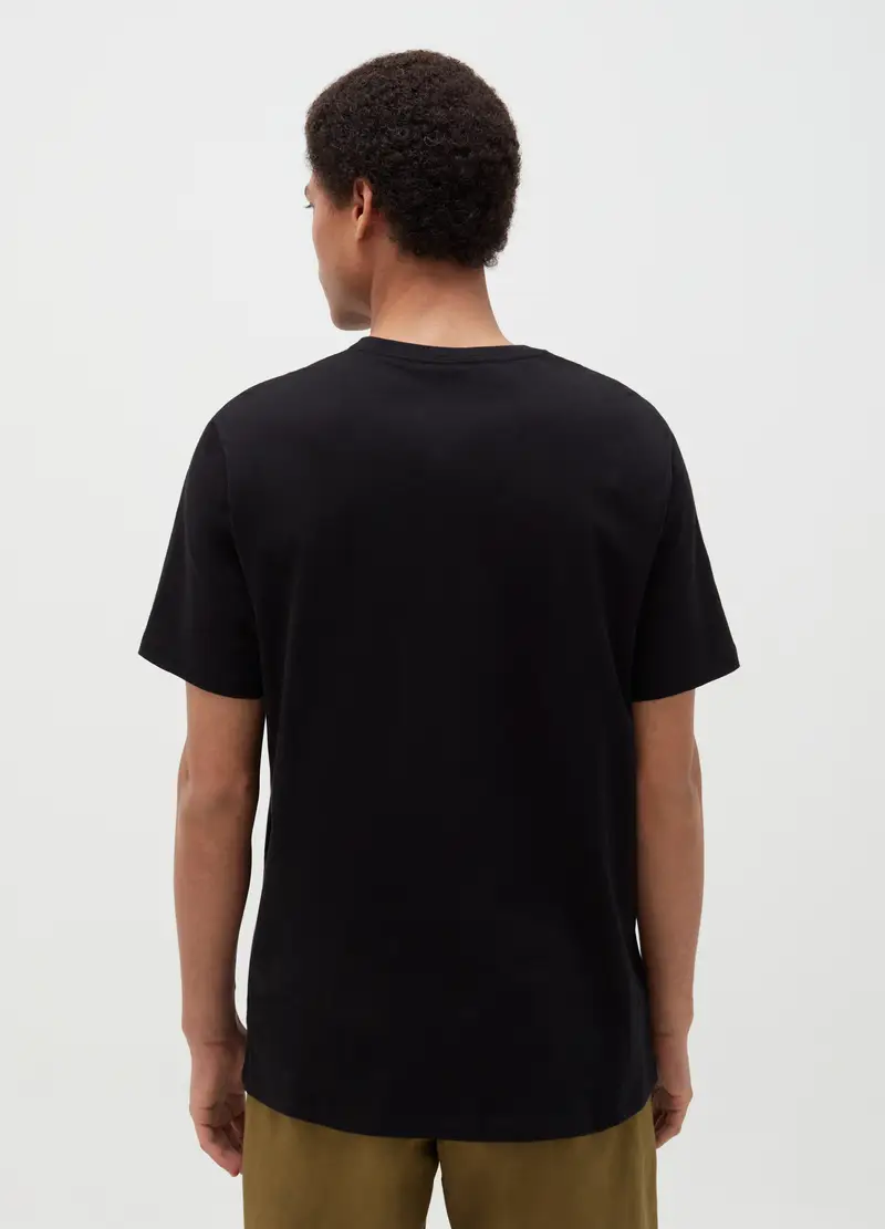 GAP T-shirt Uomo Nero 991403 miniatura 2