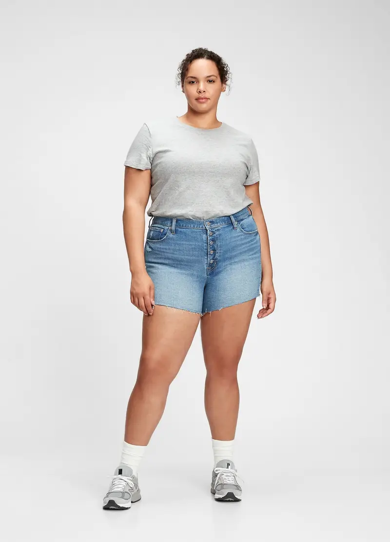 GAP T-shirt Donna Grigio 991483 miniatura 2