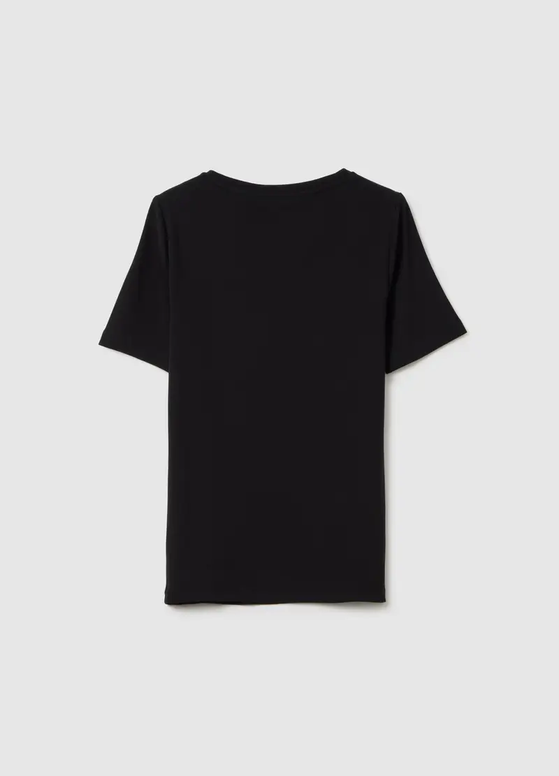 GAP T-shirt Donna Nero 991676 miniatura 3