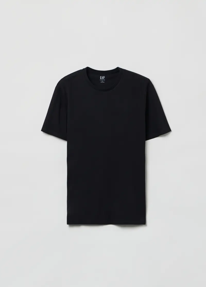 GAP T-shirt Uomo Nero 991547 miniatura 2