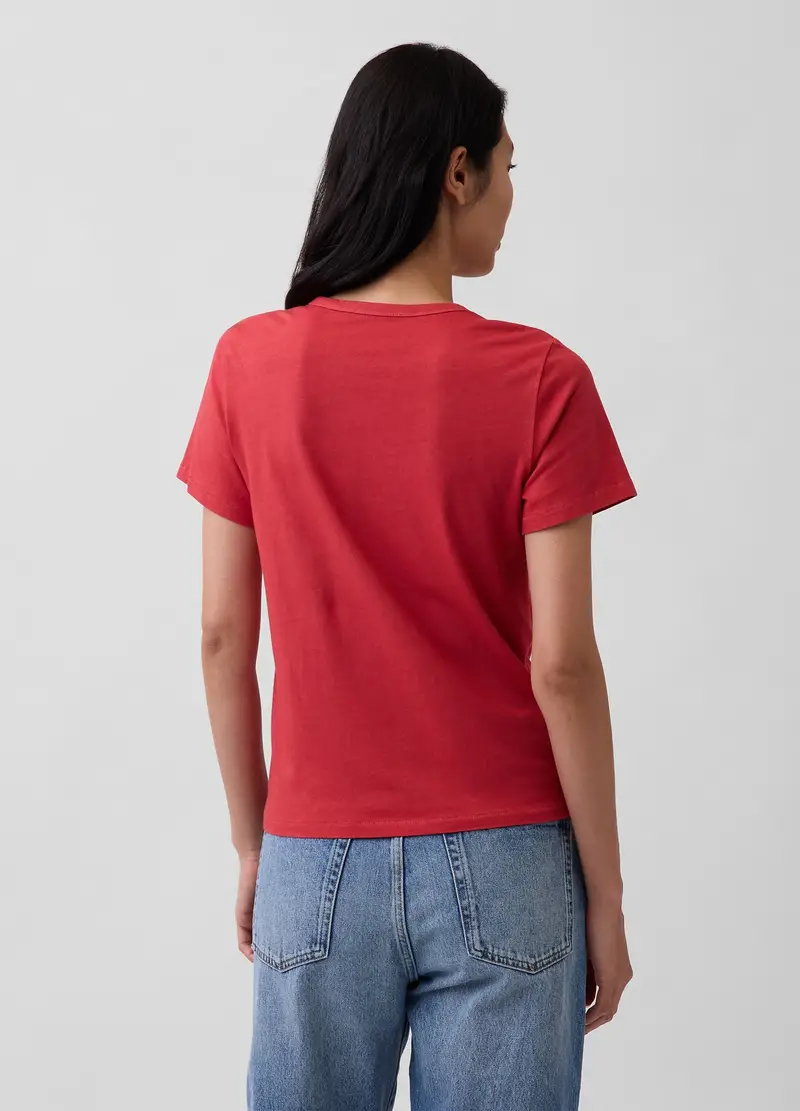 GAP T-shirt Donna Rosso 4315771 miniatura 3
